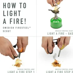 Light My Fire Preppaus Ja Varustautuminen^FireSteel BIO Scout Hazy Blue