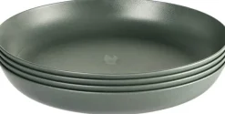 Light My Fire RamenPlate retkilautanen, 4 kpl, harmaavihreä| Astiat Ja Ruokailuvälineet