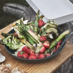 Light My Fire RamenPlate retkilautanen, 4 kpl, harmaavihreä| Astiat Ja Ruokailuvälineet