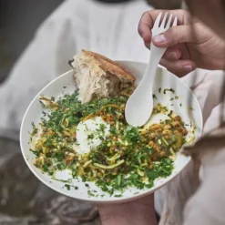 Light My Fire RamenPlate retkilautanen, 4 kpl, harmaavihreä| Astiat Ja Ruokailuvälineet