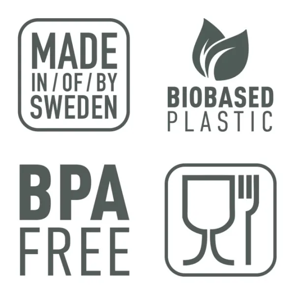 Light My Fire ReStraw BIO Sandy Green bulk| Astiat Ja Ruokailuvälineet