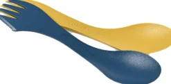 Light My Fire Spork Lefty BIO Musty Yellow / Hazy Blue| Astiat Ja Ruokailuvälineet