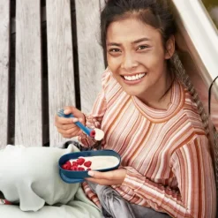 Light My Fire Spork Little BIO 2-pack Sandy Green / Dusty Pink| Astiat Ja Ruokailuvälineet