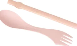 Light My Fire Spork´n Straw BIO Dusty Pink| Astiat Ja Ruokailuvälineet