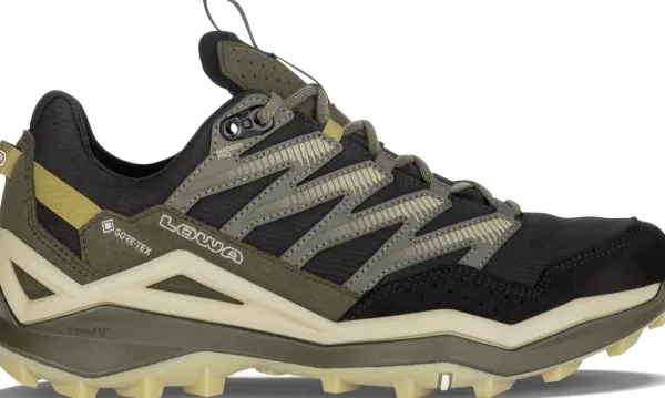 Lowa Maddox Pro GTX Lo Black/Olive| Vaellus- Ja Trekkingkengät