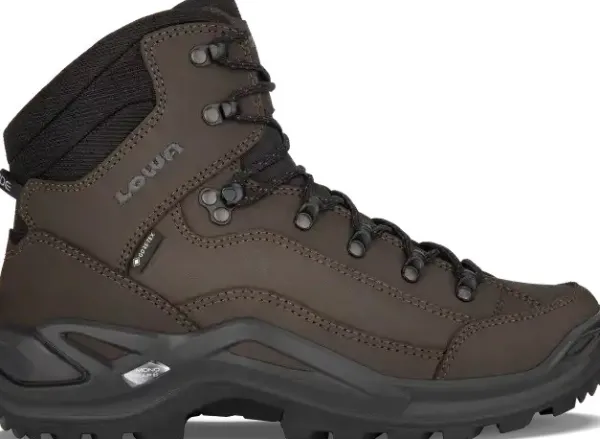 Lowa Renegade GTX Mid vaelluskengät, tummanruskea/musta| Vaellus- Ja Trekkingkengät