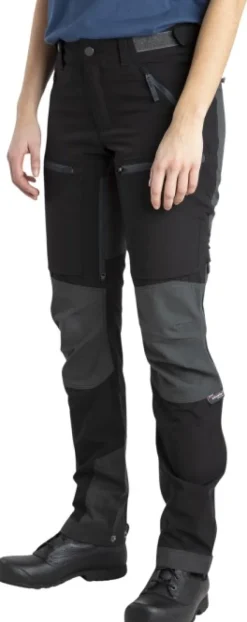 Lundhags Retkeilyhousut^Askro Pro Pant naisten housut, Black/Charcoal