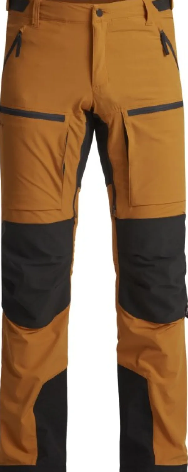 Lundhags Retkeilyhousut^Askro Pro Pant vaellushousut, Gold/Charcoal