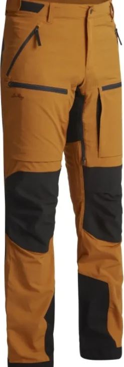 Lundhags Retkeilyhousut^Askro Pro Pant vaellushousut, Gold/Charcoal