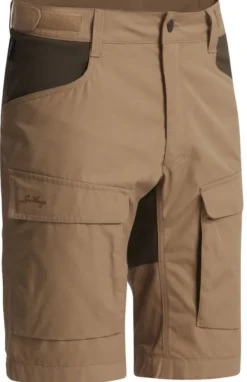 Lundhags Authentic II Shorts ulkoilushortsit, ruskea/maastonvihreä| Shortsit