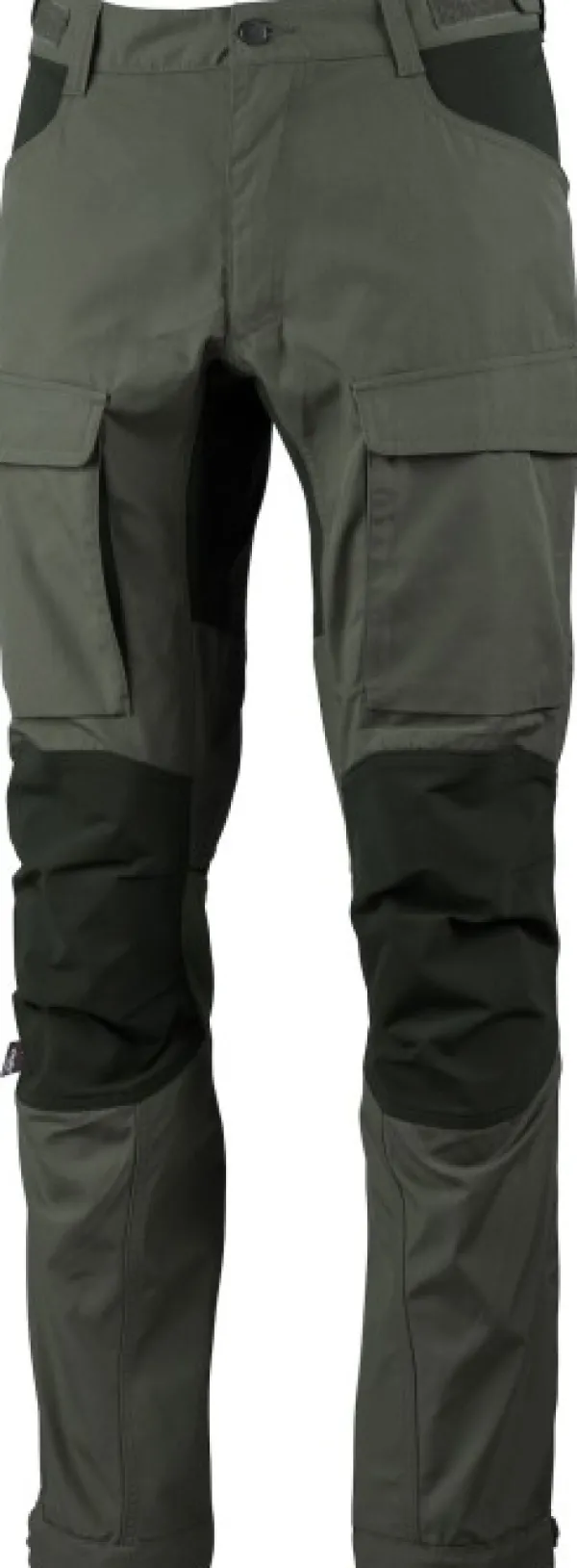 Lundhags Retkeilyhousut^Authentic II -ulkoiluhousut tummanvihreä