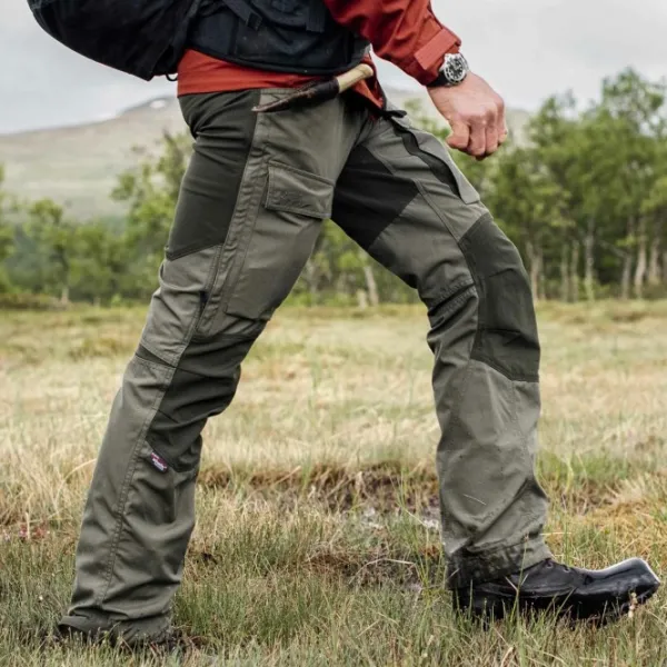 Lundhags Retkeilyhousut^Authentic II -ulkoiluhousut tummanvihreä