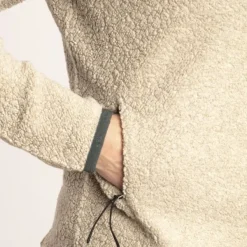 Lundhags Hupparit, Fleecet Ja Välipaidat^Flok Wool naisten fleecetakki, beige