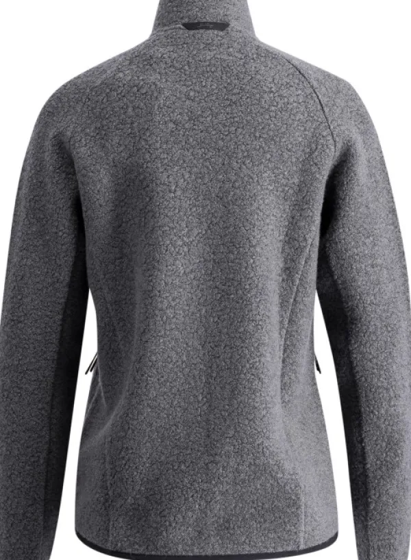 Lundhags Flok Wool Pile naisten takki, Granite| Hupparit, Fleecet Ja Välipaidat