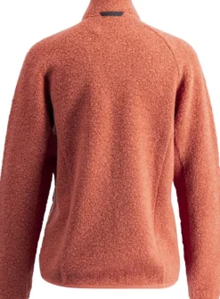 Lundhags Flok Wool Pile naisten takki, Pink Rouge| Hupparit, Fleecet Ja Välipaidat