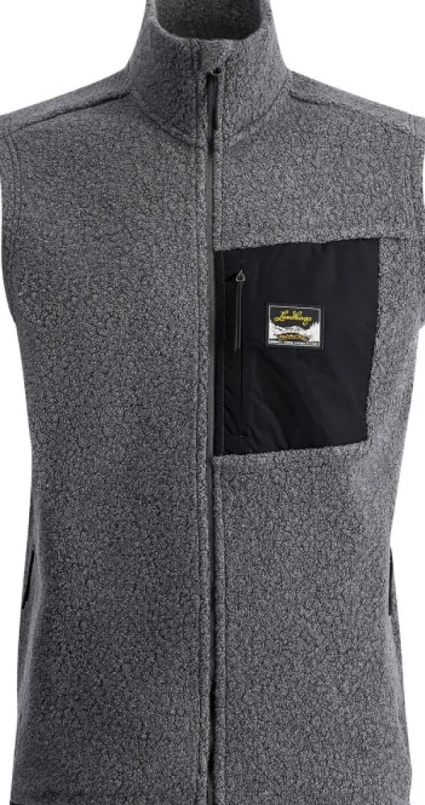 Lundhags Flok Wool Pile Vest liivi, Granite| Liivit
