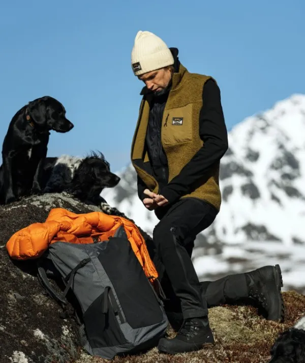 Lundhags Flok Wool Pile Vest liivi, Granite| Liivit