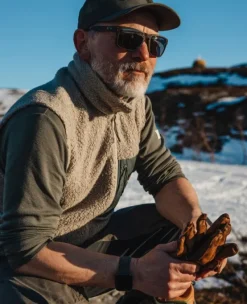 Lundhags Flok Wool Pile Vest fleeceliivi, beige| Liivit