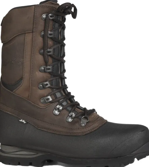 Lundhags Metsästyskengät^Jaure II High Wide vaelluskengät, ruskea/musta