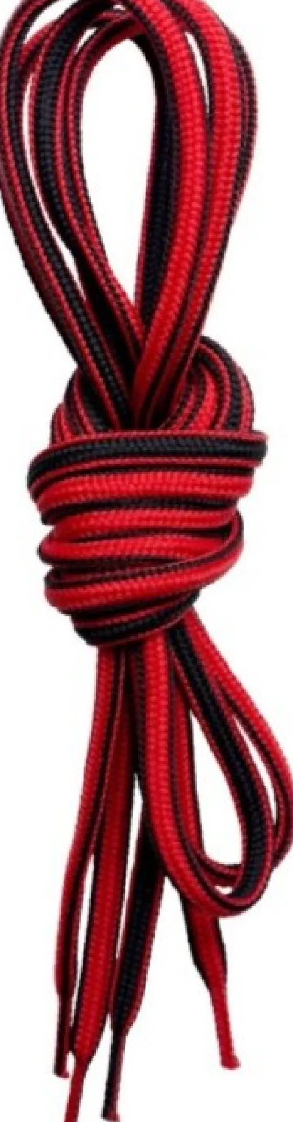 Lundhags kengännauhat, unisex, musta/punainen, 150 cm| Kengänhoito