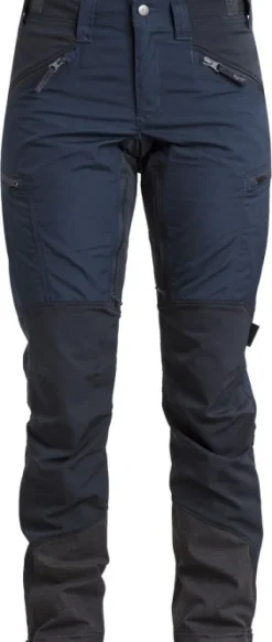 Lundhags Retkeilyhousut^Makke Pant naisten vaellushousut, Light Navy/Deep Blue