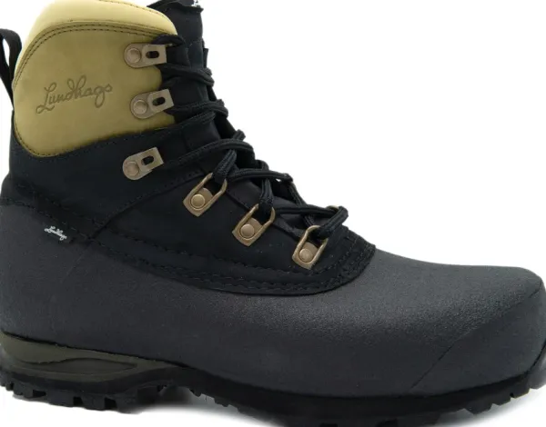 Lundhags Padje Light Trekking Boot Mid vaelluskengät, Black/Olive| Vaellus- Ja Trekkingkengät