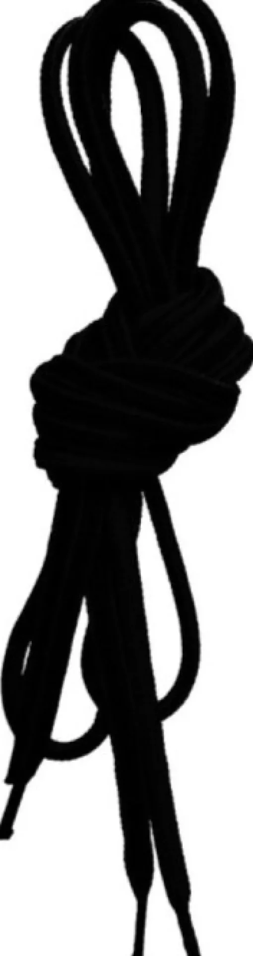 Lundhags Round Shoe Laces kengännauhat, unisex, musta, 130 cm| Kengänhoito