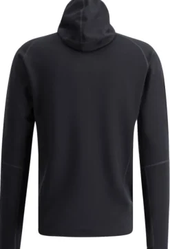 Lundhags Tived Merino Hoodie huppari, Black| Hupparit, Fleecet Ja Välipaidat