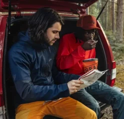 Lundhags Polkupyoralaukut^Tived Stretch Hybrid Jacket Ms Granite/Charcoal