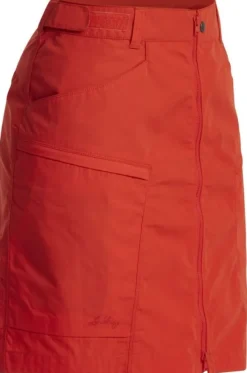 Lundhags Tiven II Skirt naisten hame, Lively Red| Tunikat, Mekot Ja Hameet