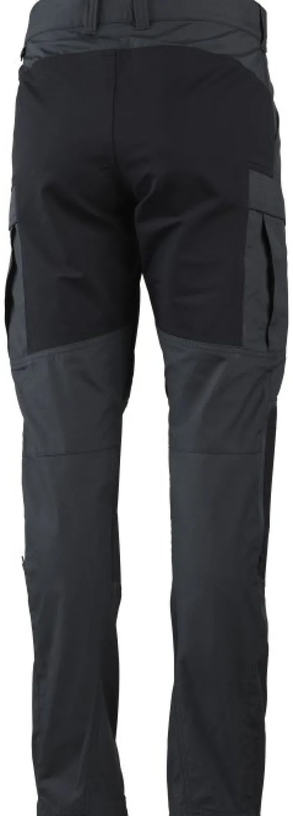 Lundhags Retkeilyhousut^Vanner -naisten ulkoiluhousut, harmaa/musta