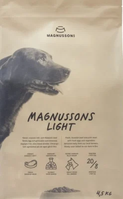 Magnusson Petfood Magnusson Light 4,5 kg| Koiran Kuivaruoka