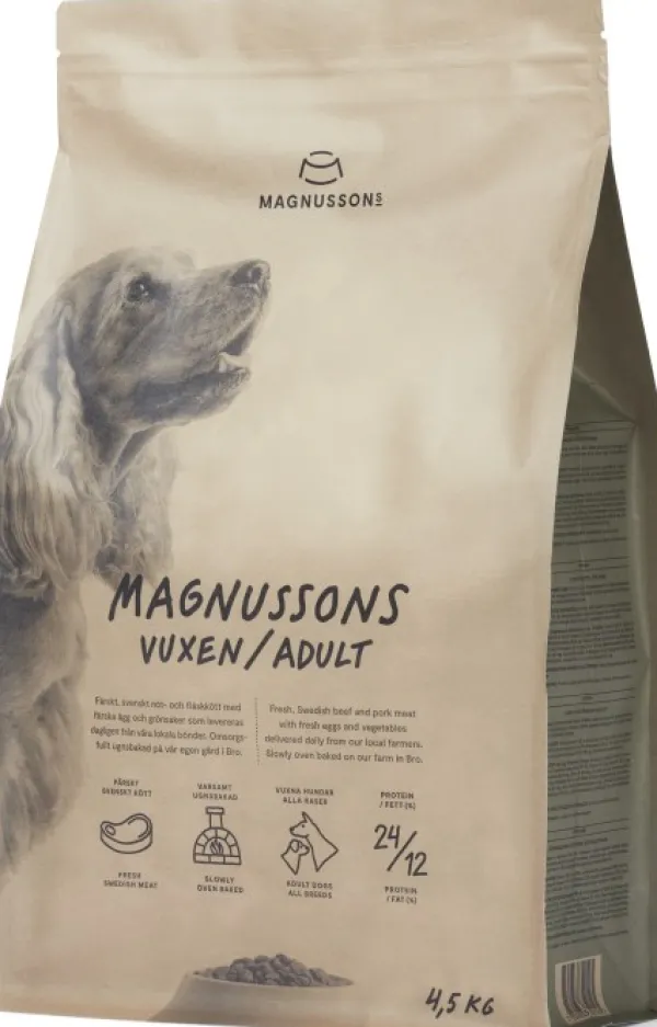 Magnusson Petfood Magnusson Täysikasvuisille Koirille 4,5 kg| Koiran Kuivaruoka