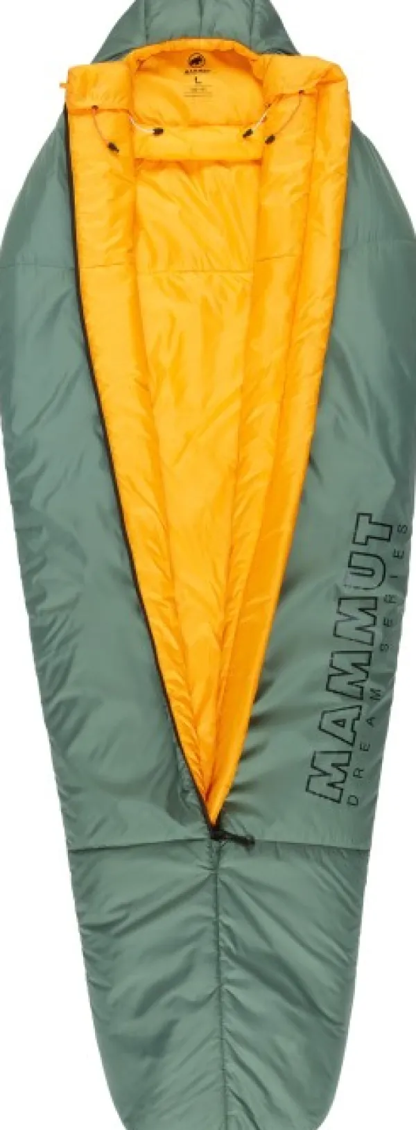 Mammut Makuupussit/Kolmen Vuodenajan Makuupussit^Comfort synteettinen makuupussi -5°C, vihreä