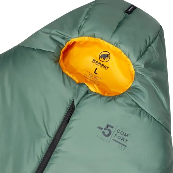 Mammut Makuupussit/Kolmen Vuodenajan Makuupussit^Comfort synteettinen makuupussi -5°C, vihreä