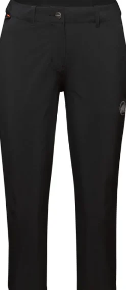 Mammut Runbold Capri Pants Women naisten caprihousut, musta| Vapaa-ajan Housut