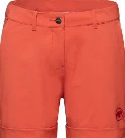 Mammut Shortsit^Runbold Roll Cuff Shorts Women naisten shortsit, punaoranssi