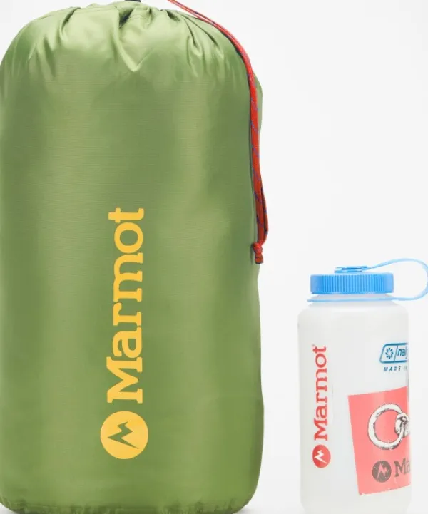 Marmot Makuupussit/Kolmen Vuodenajan Makuupussit^Angel Fire Long naisten untuvamakuupussi, Foliage/Paisley Purple