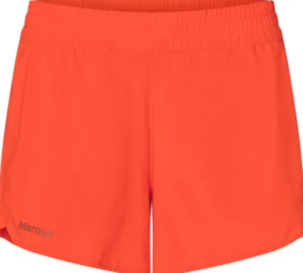 Marmot Shortsit^Elda Short 4" naisten shortsit, punaoranssi
