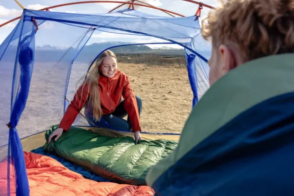 Marmot Mad River 40 Long Red Sun/Blackberry| Makuupussit/Kevät- Ja Kesämakuupussit