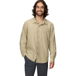 Marmot Men's AirExchange LS Chinchilla| Flanelli- Ja Kauluspaidat