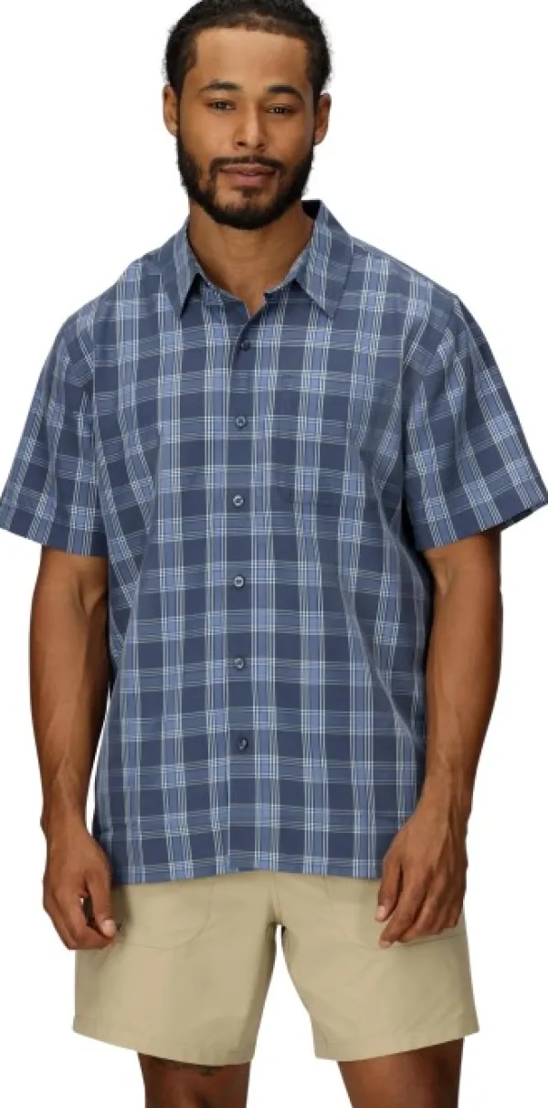 Marmot Men's Eldridge Novelty Classic SS Thunderhead Oliver Plaid| Flanelli- Ja Kauluspaidat