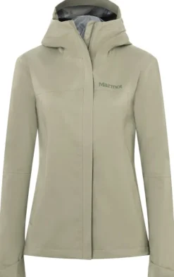 Marmot PreCip Eco Pro Jacket naisten ulkoilutakki, vihreäharmaa| Sadevaatteet