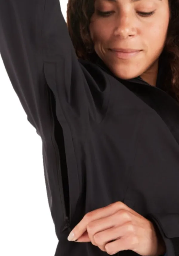 Marmot Sadevaatteet^PreCip Pro Jacket naisten tekninen takki, musta