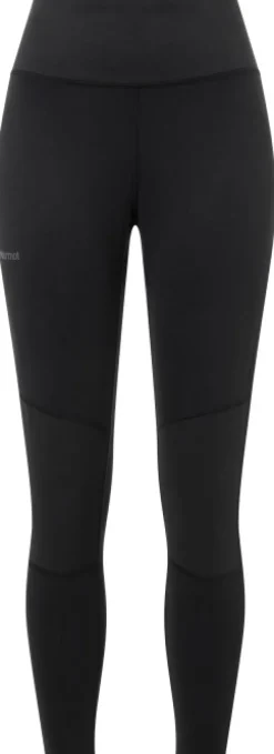 Marmot Rock Haven Hybrid Tight naisten ulkoilutrikoot, musta| Outlet - Housut Ja Shortsit