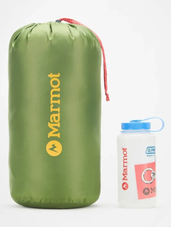 Marmot Sawtooth Lonf extraleveä untuvamakuupussi Dark Azure/Foliage Unisex| Makuupussit/Kolmen Vuodenajan Makuupussit