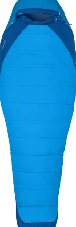 Marmot Makuupussit/Kolmen Vuodenajan Makuupussit^Trestles Elite Eco -9°C Regular Left Zip Clear Blue/Classic Blue Unisex