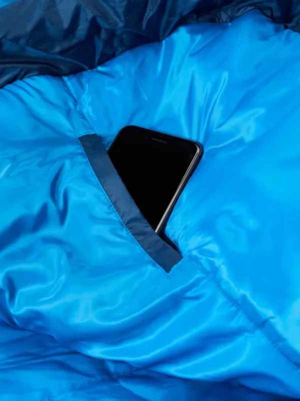 Marmot Makuupussit/Kolmen Vuodenajan Makuupussit^Trestles Elite Eco -9°C Regular Left Zip Clear Blue/Classic Blue Unisex