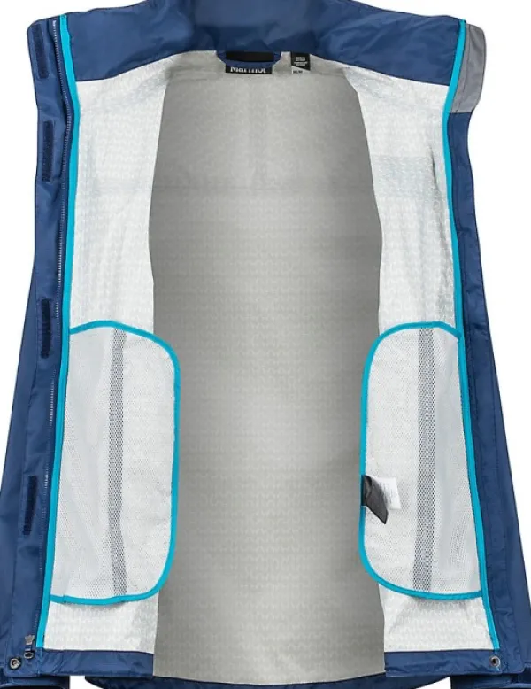 Marmot W's PreCip Eco -sadetakki naisille, sininen| Sadevaatteet