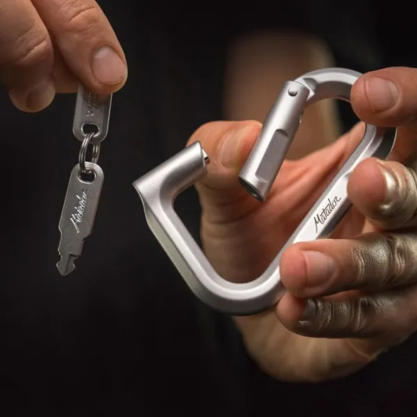 Matador BetaLock karabiinihaka/lukko, Orange| Matkatarvikkeet